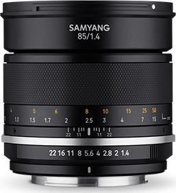 Objektiv Samyang Fujifilm X 85mm F1.4 MF MK2, prime, i zi