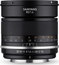 Objektiv Samyang Fujifilm X 85mm F1.4 MF MK2, prime, i zi