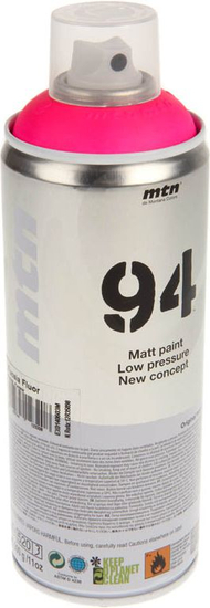 Spray boja Montana MTN 94, 400ml, fluorescent fuchsia
