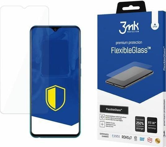 Mbrojtës ekrani 3MK FlexibleGlass për Vivo Y01, xham hibrid, transparent