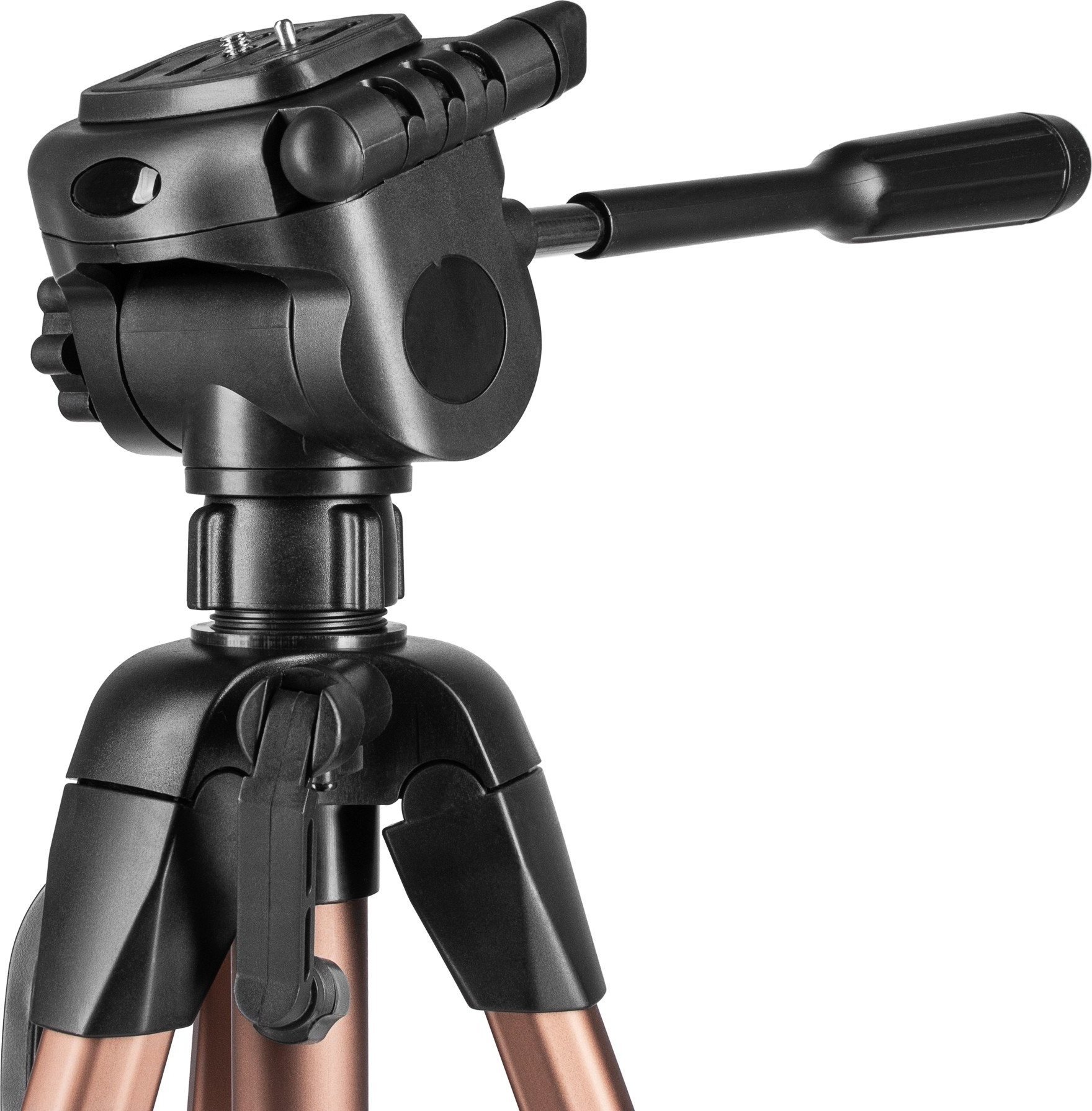 Tripod Camrock TC63, alumini, lartësi maksimale 171 cm, ngjyrë bakri
