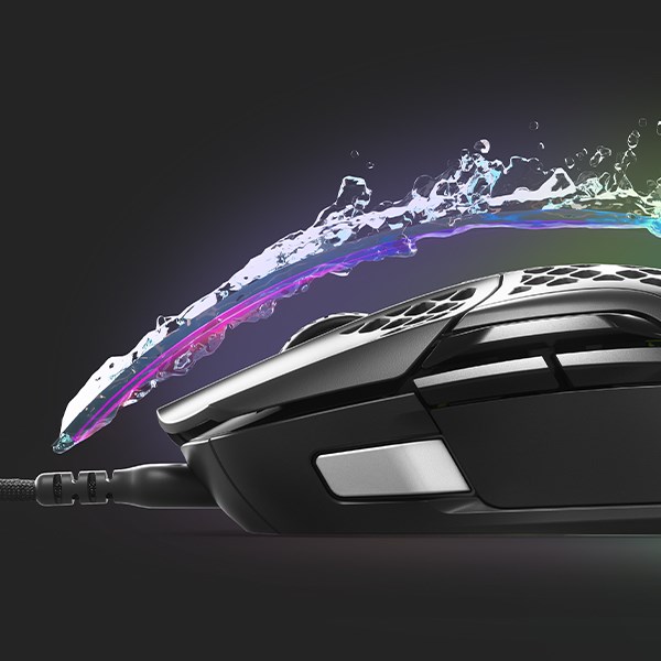 Maus Steelseries Aerox 5, USB Type-A, 18000 DPI, i zi