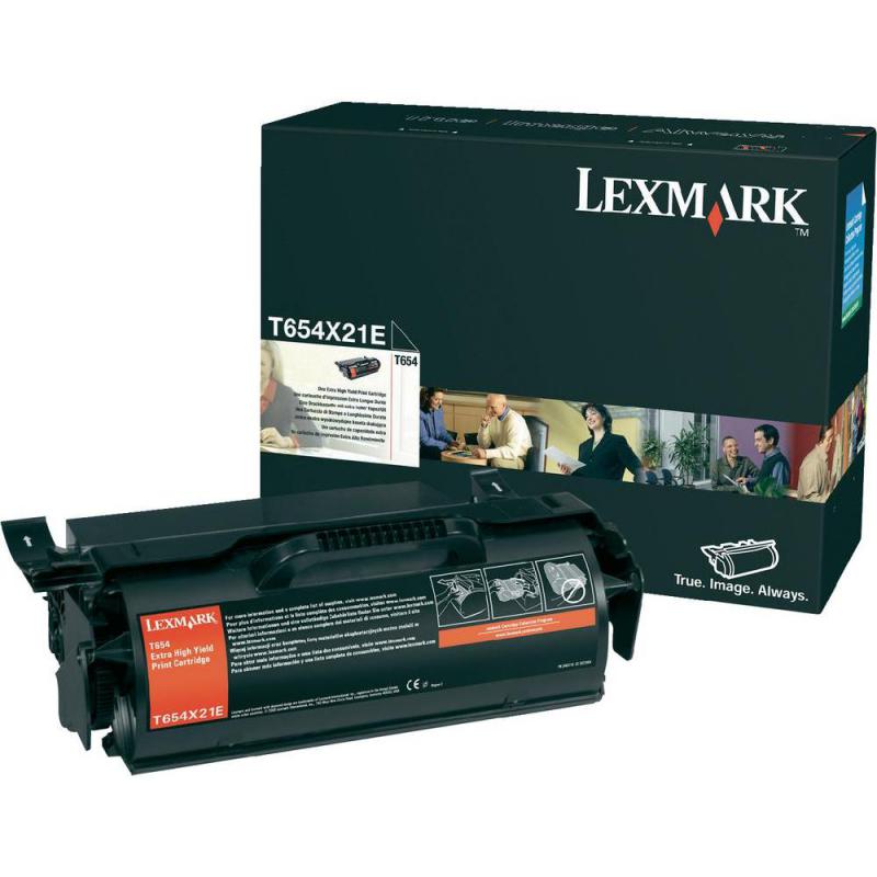Toner Lexmark T654X31E, origjinal, i zi