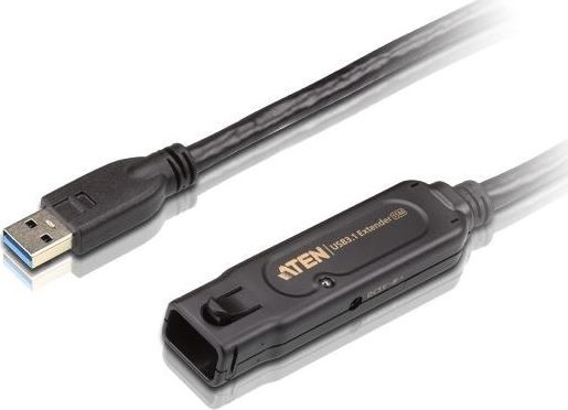 Kabllo zgjatëse USB ATEN UE3315A, USB 3.2 Gen 1, 15 m, e zezë