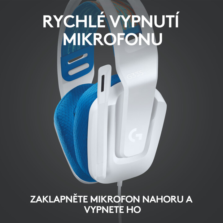 Kufje Logitech G335, të bardha