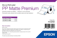Rrotull etiketash Epson PP Matte Label Premium, 105 x 152mm, 185 etiketa, e bardhë