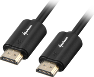 Kabllo AV Sharkoon, HDMI - HDMI, 2 m, e zezë