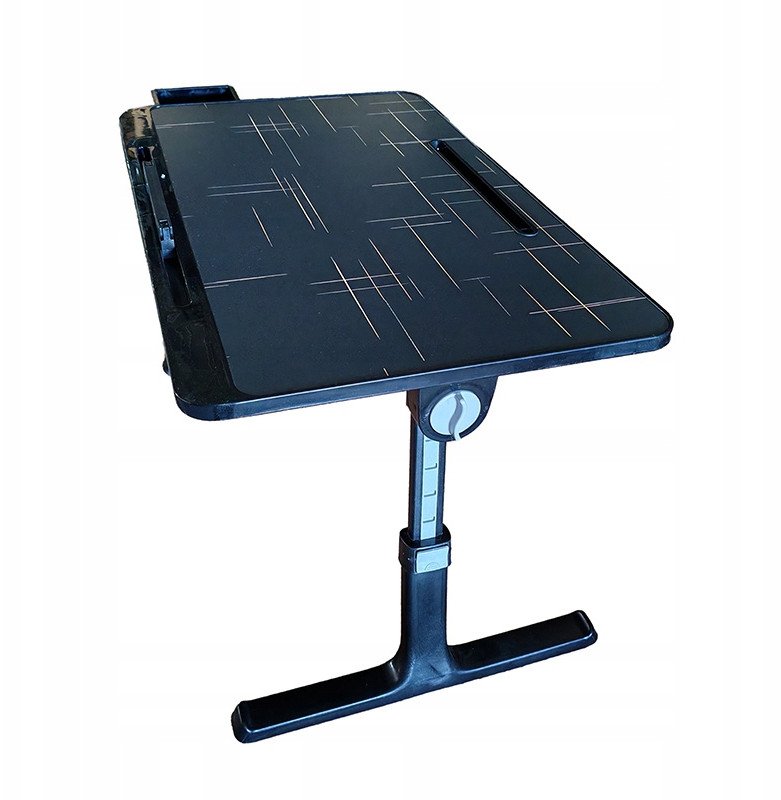 Tavolinë laptopi Matrix, e rregullueshme, 4 porta USB, ventilator, e zezë