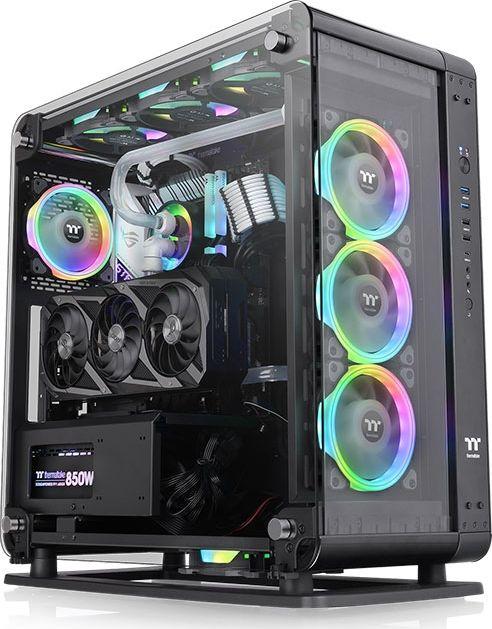 Kasë Thermaltake Core P6, e zezë, Midi Tower