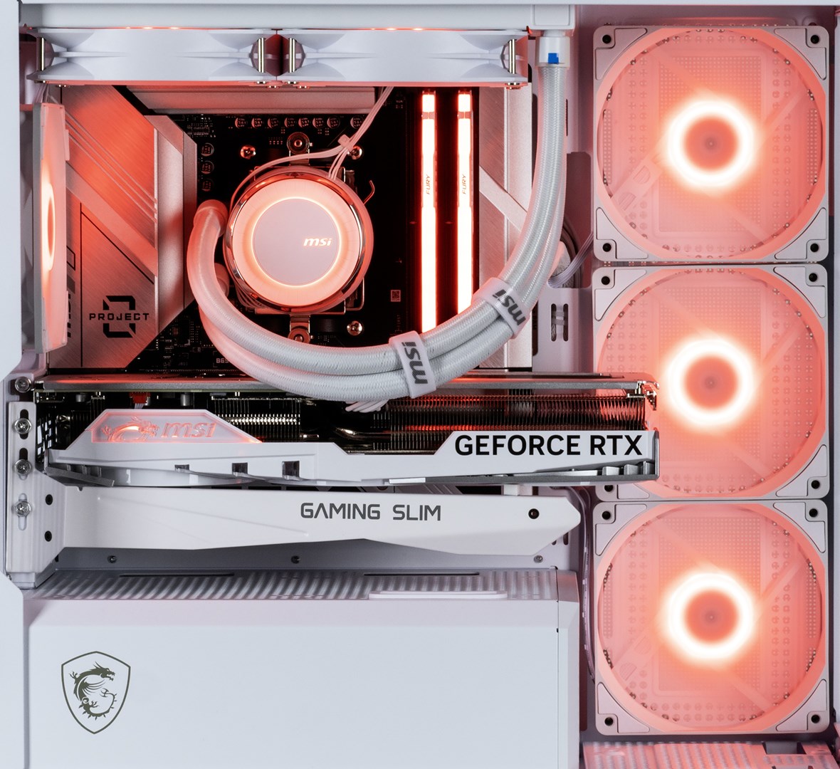 Kompjuter desktop Actina, i7-14700KF, 32GB DDR5, 2TB SSD, RTX 4080 SUPER, i bardhë