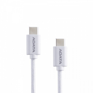 Kabllo USB ADATA CACC-100PN-WH, USB-C në USB-C, 1m, 100W, e bardhë
