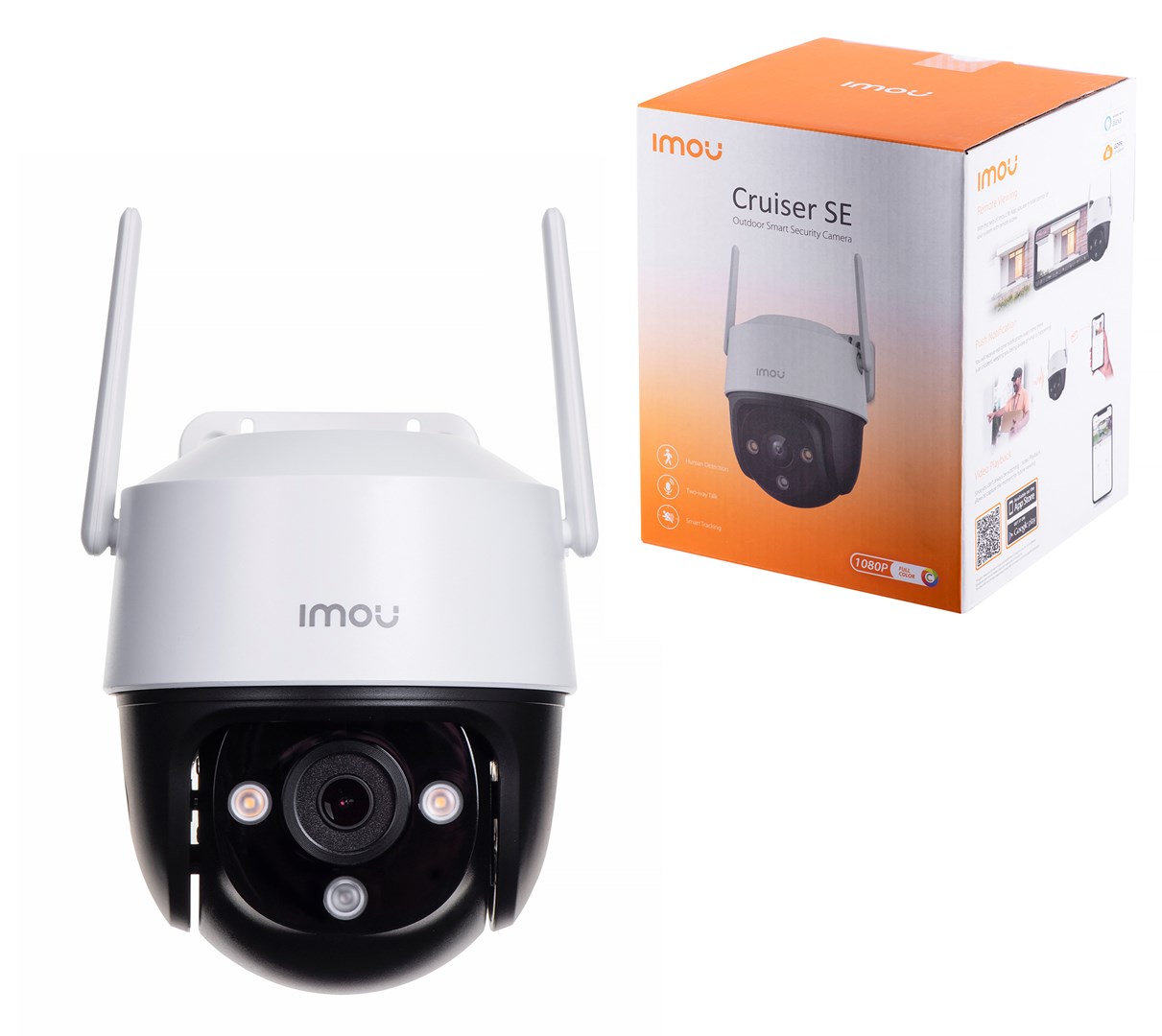 Kamerë IMOU Cruiser SE, 1080P H.265 Wi-Fi P&T, e bardhë