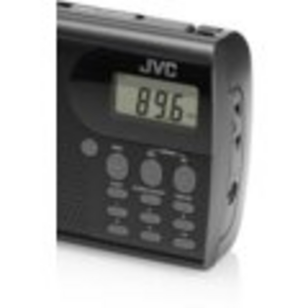 Radio JVC RA-E431B, e zezë