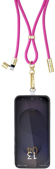Кабел USB C Intenso, 60W, 480 Mbps, најлон, прилагодлив, розова