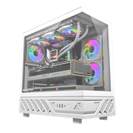 Kasë DarkFlash DS950, Full-Tower, E-ATX Support, Tempered Glass, e bardhë