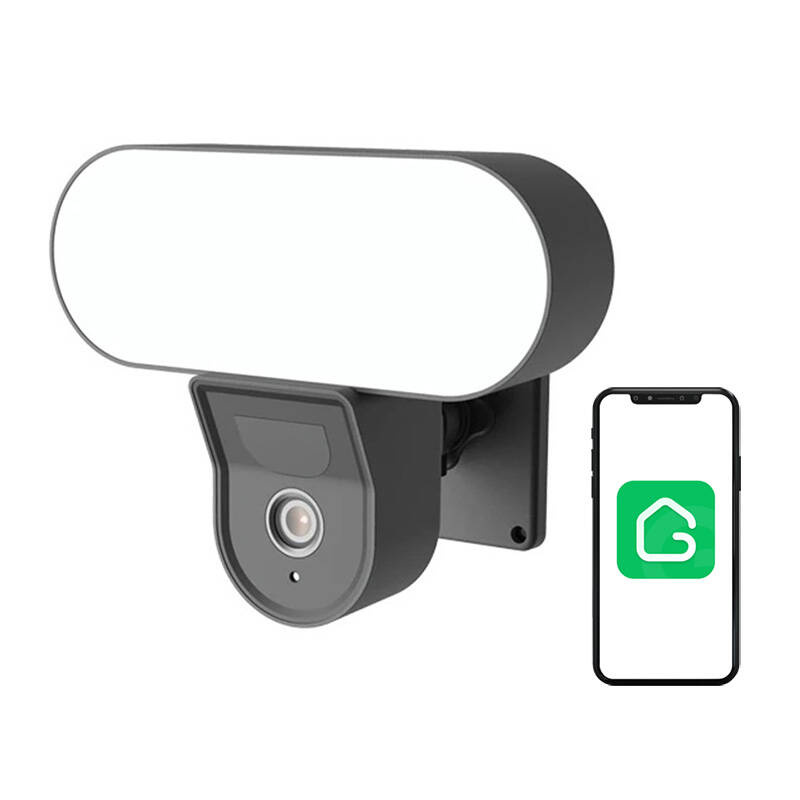 Kamerë e jashtme inteligjente Gosund Smart Floodlight, Full HD, WiFi, gri