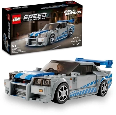Set LEGO® Speed Champions 76917 2 Fast 2 Furious Nissan Skyline GT-R (R34)