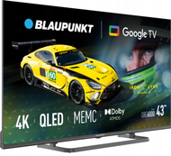 Телеквизор QLED Blaupunkt 43QBG6000S, 43\", 4K Ultra HD, Google TV, црн