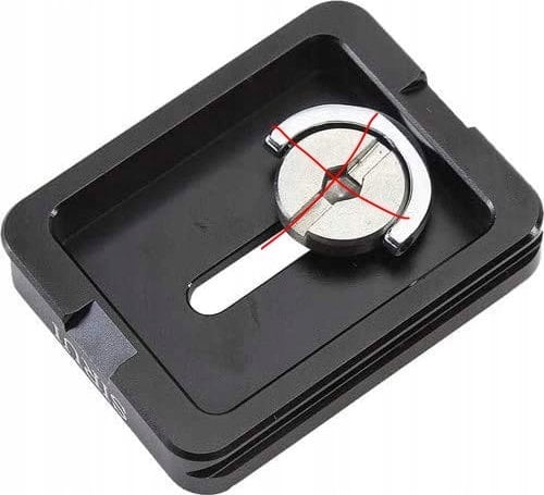 Pllakë Quick Release Sirui TY-50E, për koka E-10 E-20, sistem Arca, e zezë