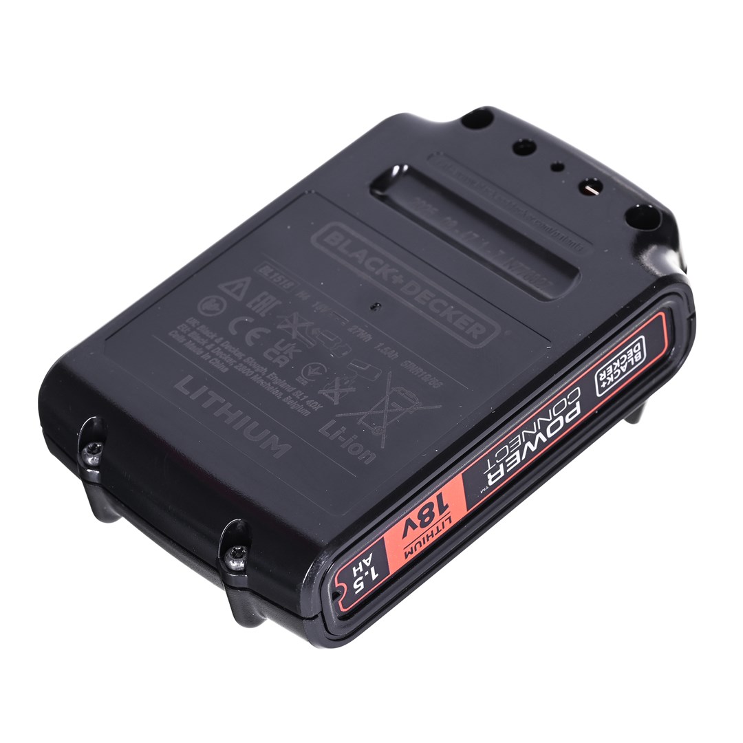 Trapano vidhosëse Black&Decker BDCDC18BAFC, 18V, 2x bateri 1.5Ah, portokalli