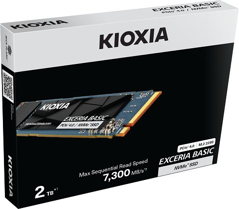 SSD NVMe KIOXIA Exceria Basic, PCIe 4.0, M.2 2280, i zi