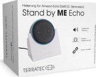 Mbajtëse Terratec Stand by ME Echo, për Amazon Echo Dot 3, kompakte, e zezë