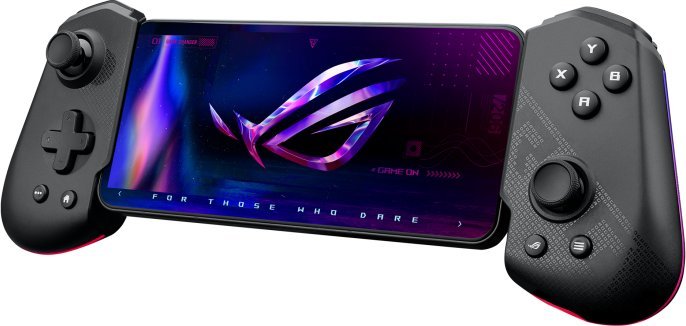 Kontroller Asus ROG Tessen, me kabllo, i zi / i hirtë