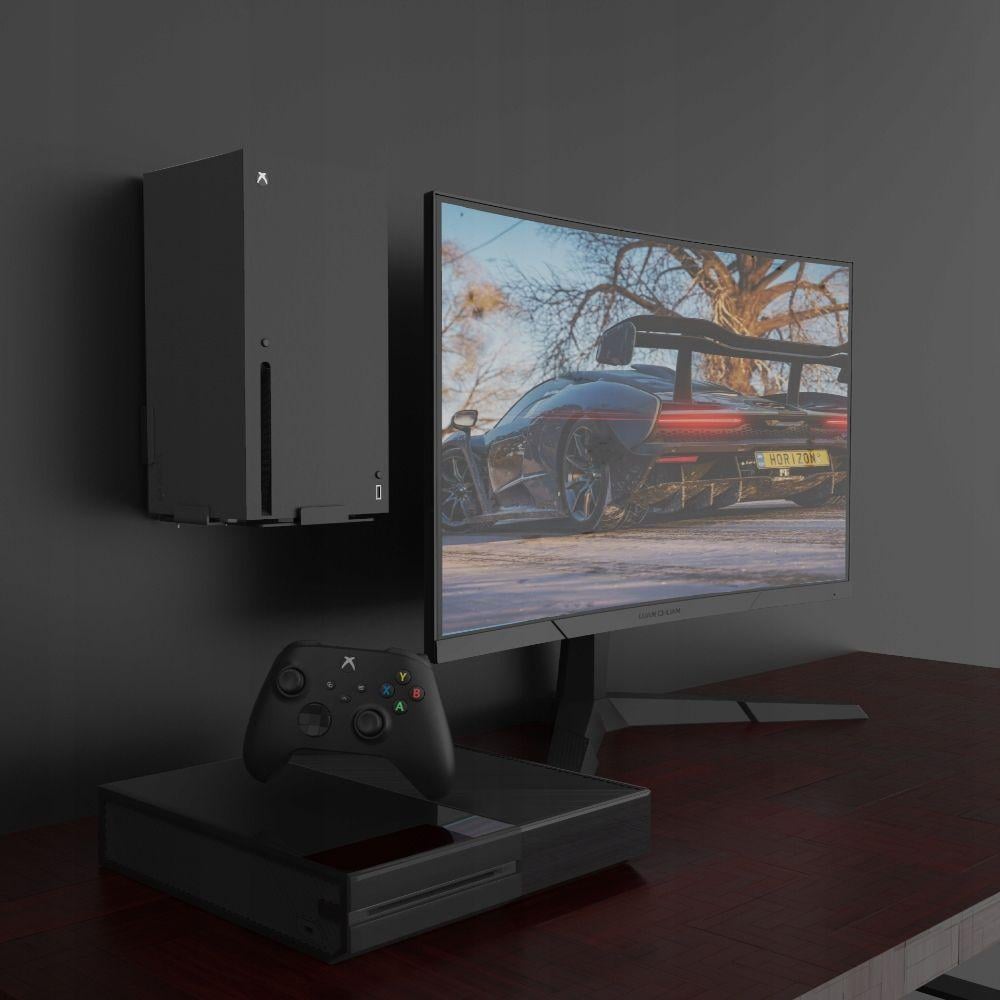 Mbajtëse murale JYS për Xbox Series X, metal, e zezë