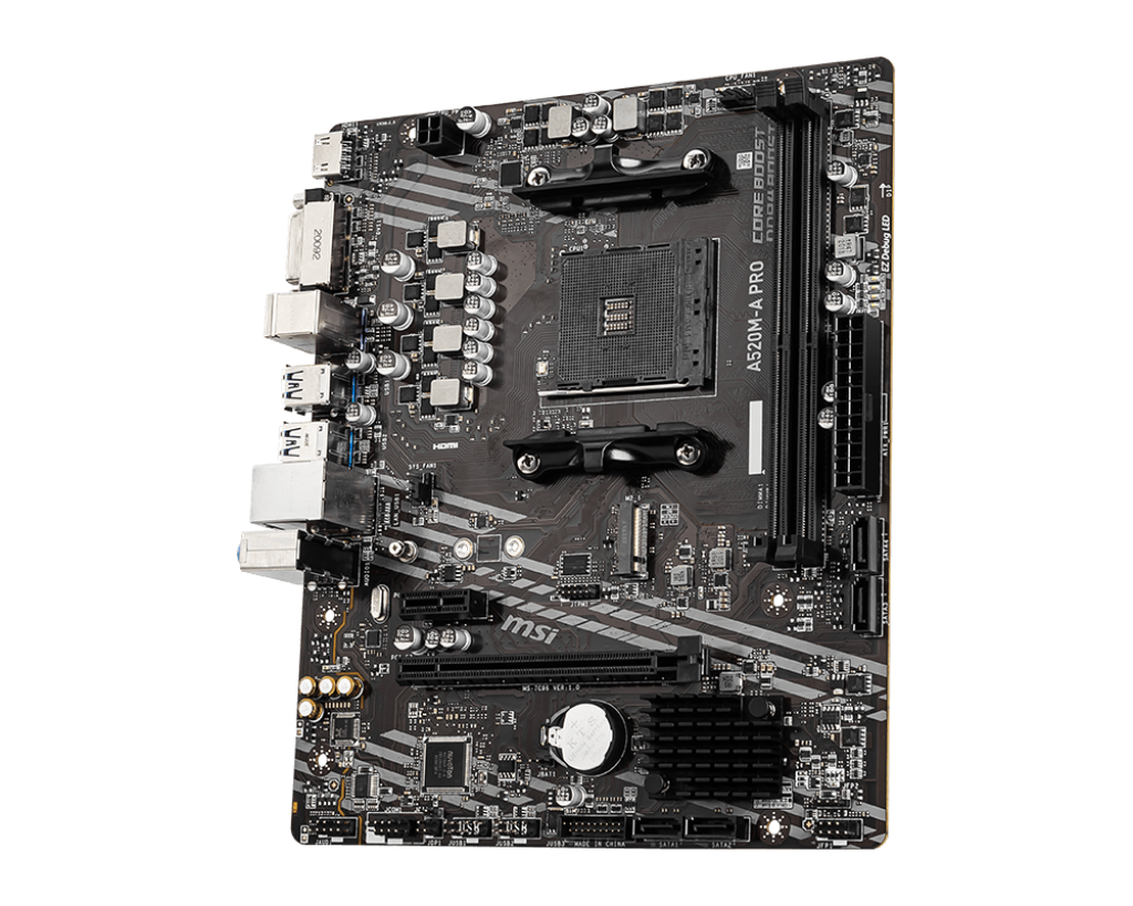 Pllakë amë MSI A520M-A PRO Socket AM4