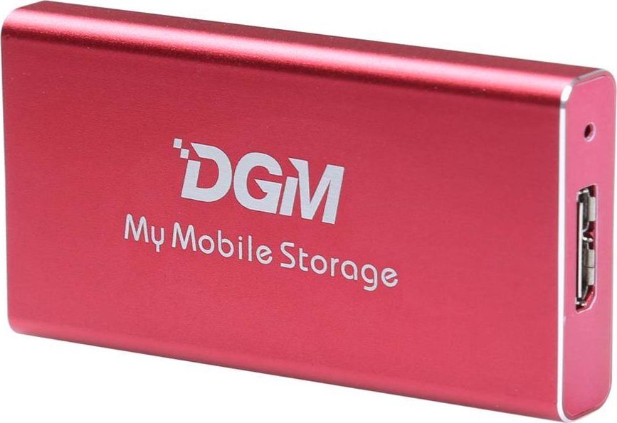 SSD i jashtëm DGM My Mobile Storage MMS512RD, 512GB, USB 3.0, i kuq