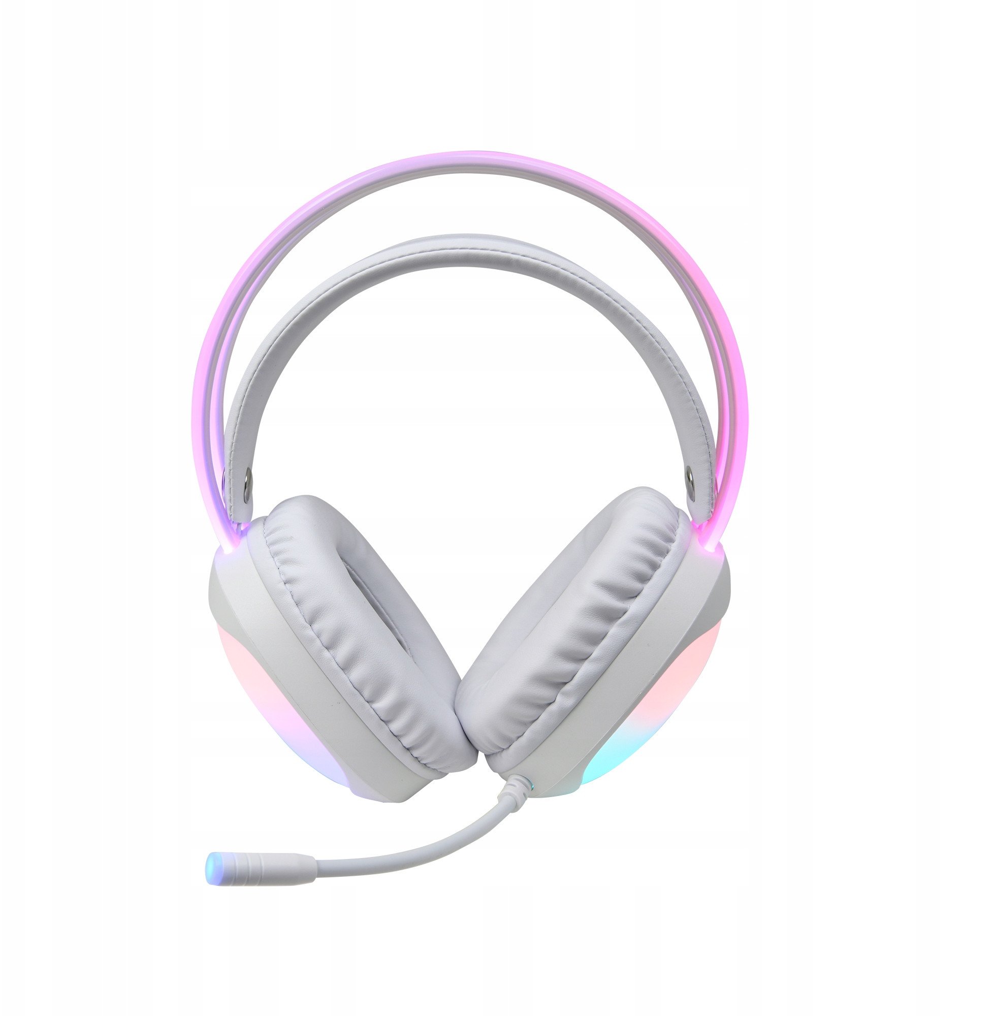 Kufje gaming Marvo HG8959, RGB, transparente