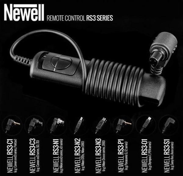 Telekomandë shkarkimi Newell RS3-P1, e zezë