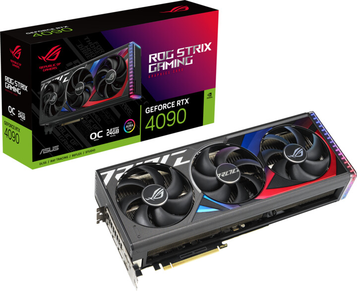 Kartelë grafike ASUS ROG Strix GeForce RTX 4090, 24GB GDDR6X