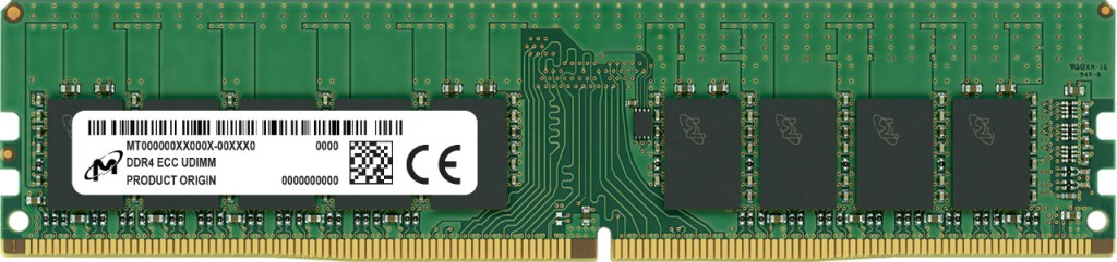 Меморија Micron MTA9ASF2G72AZ-3G2R, 16GB, DDR4, 3200MHz, ECC UDIMM