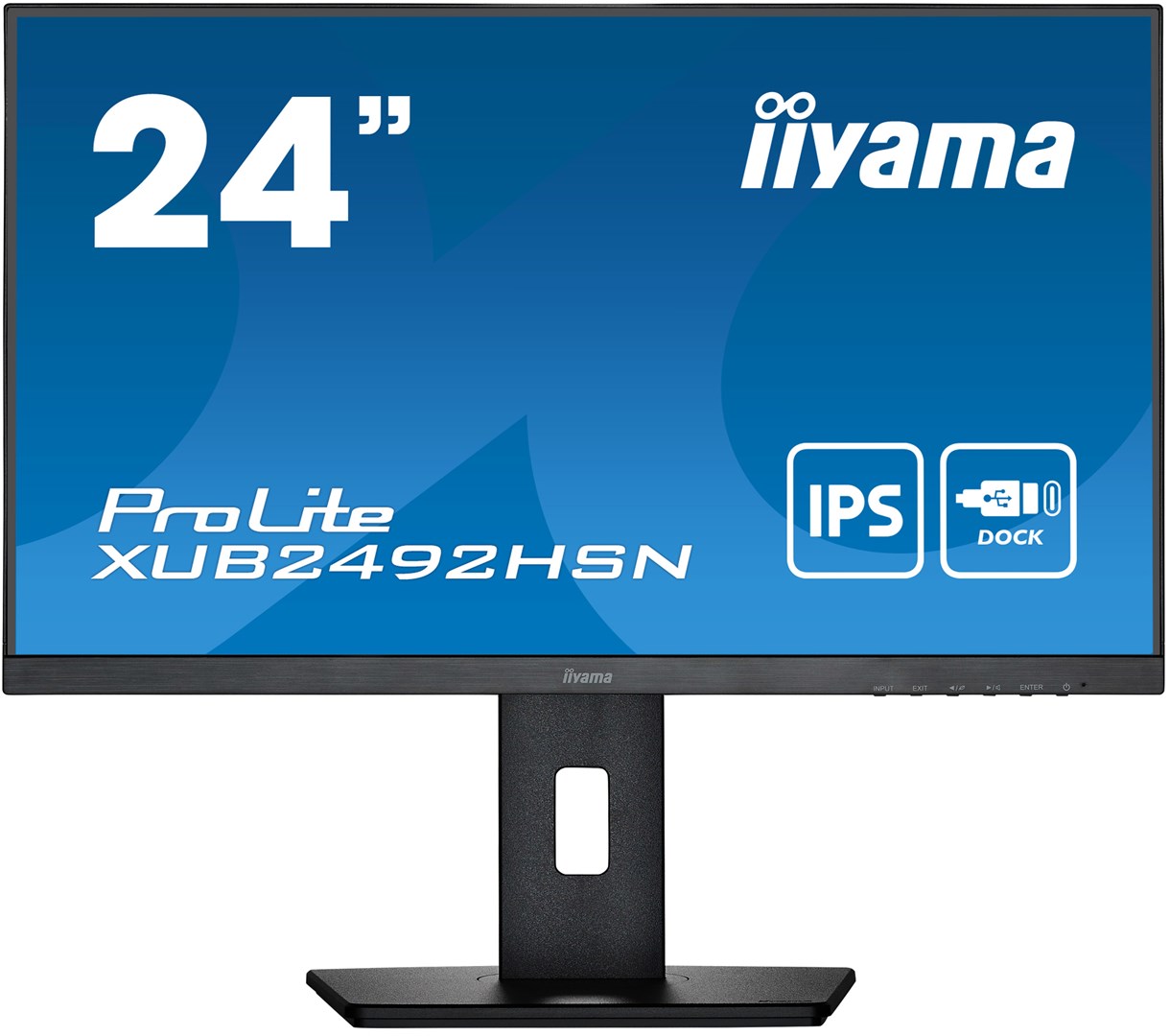 Monitor iiyama ProLite XUB2492HSN-B5, 24", 1920 x 1080, 75 Hz, i zi