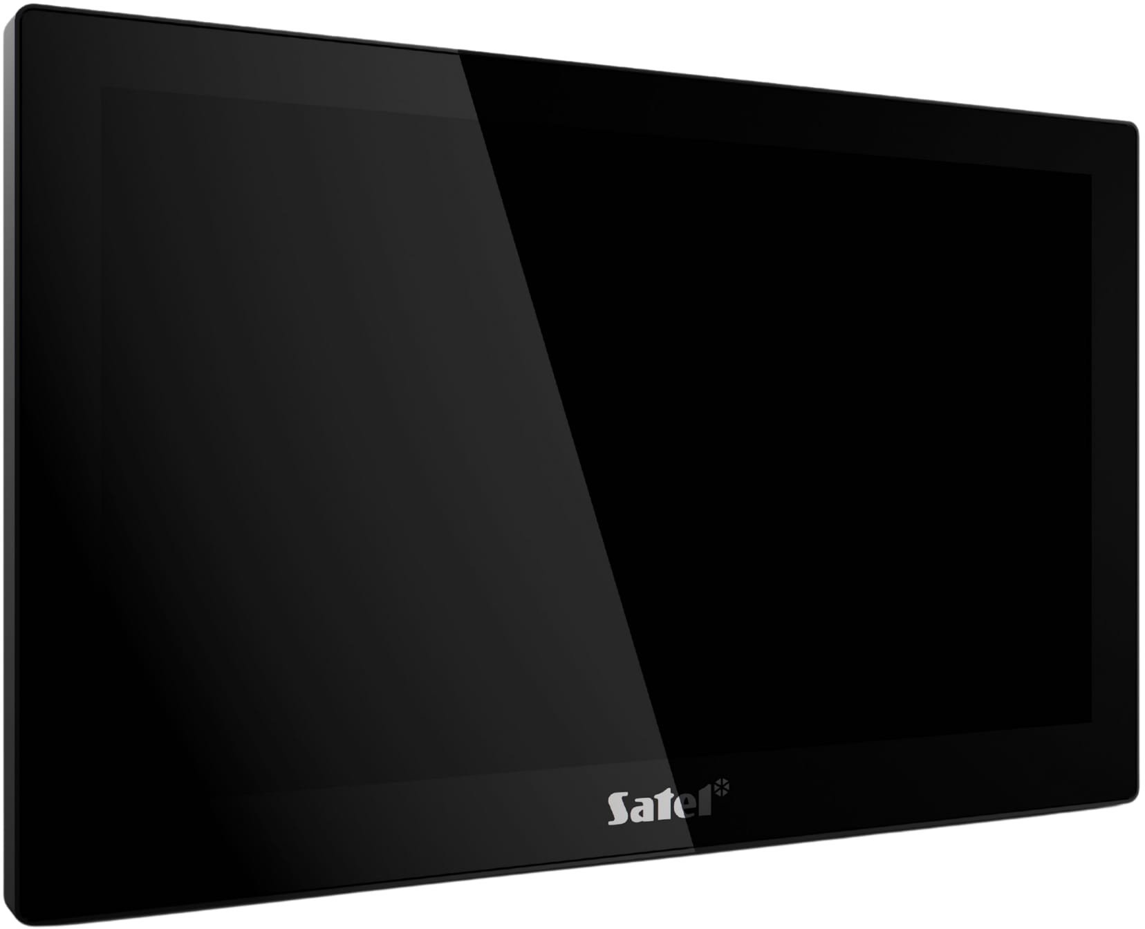 Tastierë alarmi Satel INT-TSH210-B, ekran 10", touch, e zezë