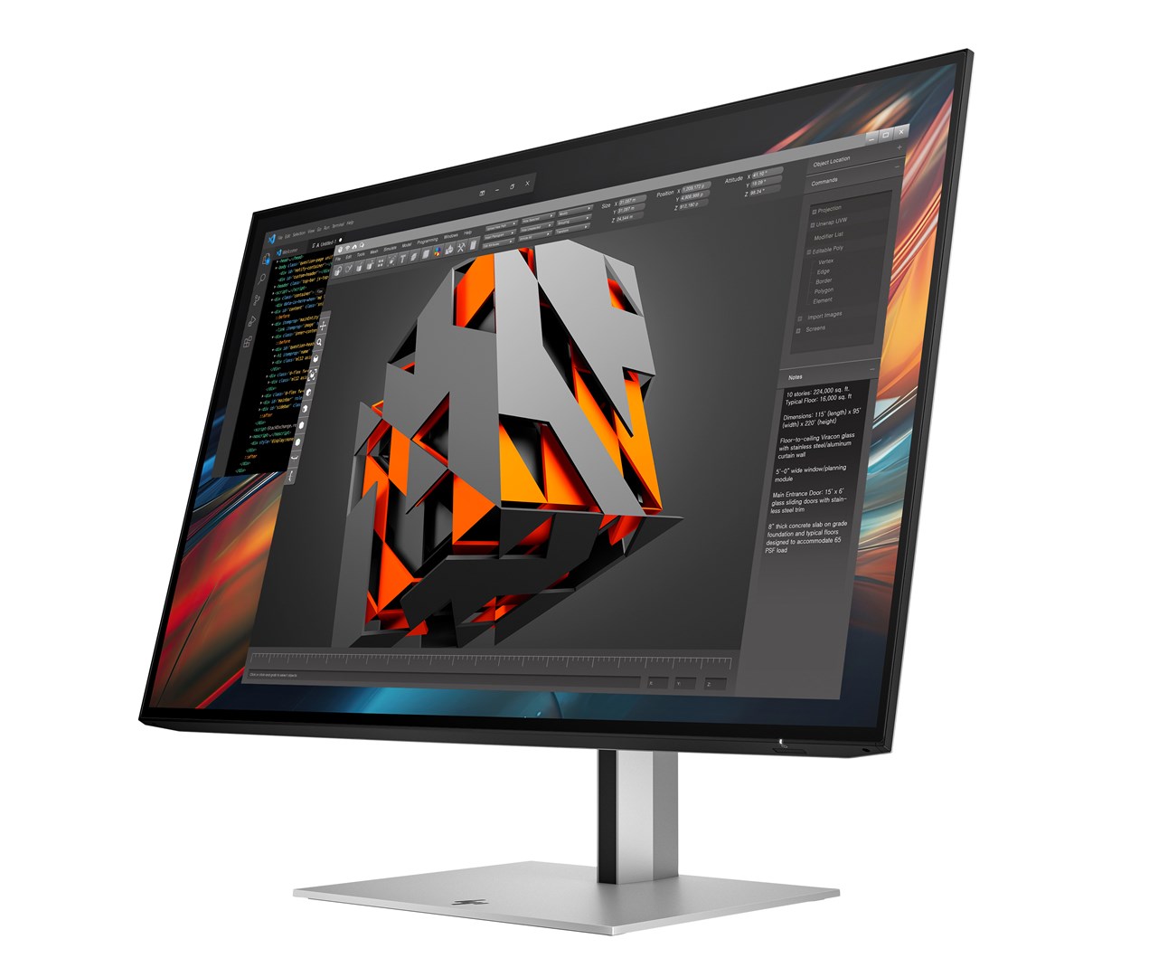 Monitor HP Series 7 Pro 724pu, 24", WUXGA, USB C, i zi