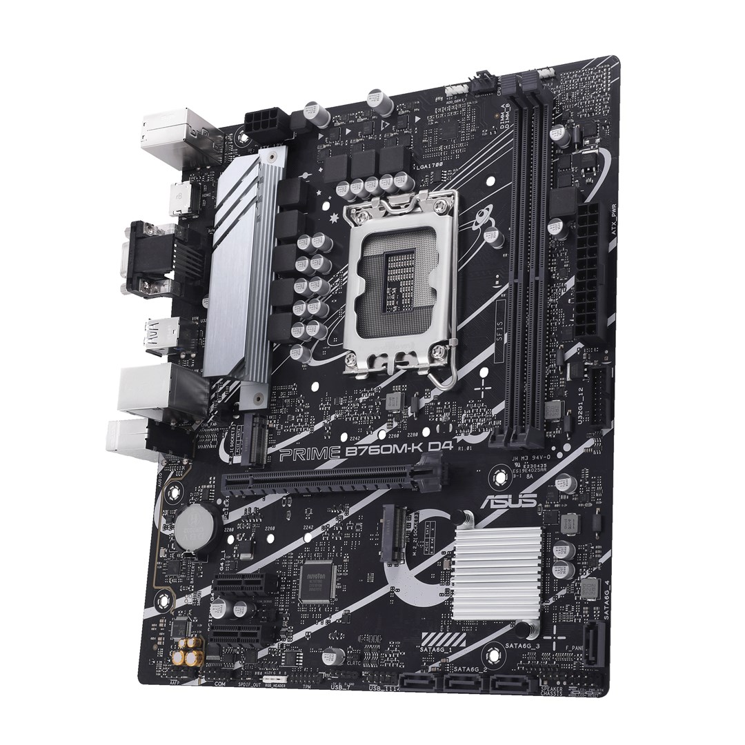 [OUTLET] Pllakë amë ASUS Prime B760M-K D4-Intel B760