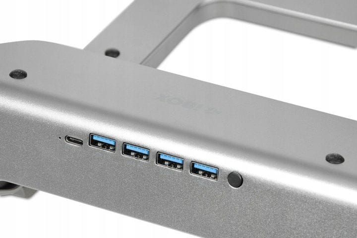Stativ ftohës për laptop iBOX NC06, 17.3", me ventilator, i zi
