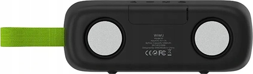 Altoparlant portativ WiWU Gonik Wireless Thunder H2, Bluetooth, bateri e integruar, i zi