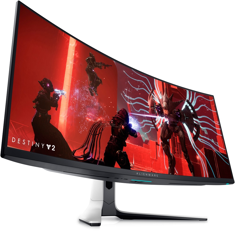 Monitor Dell Alienware AW3423DW, 18", IPS, 175Hz, i bardhë