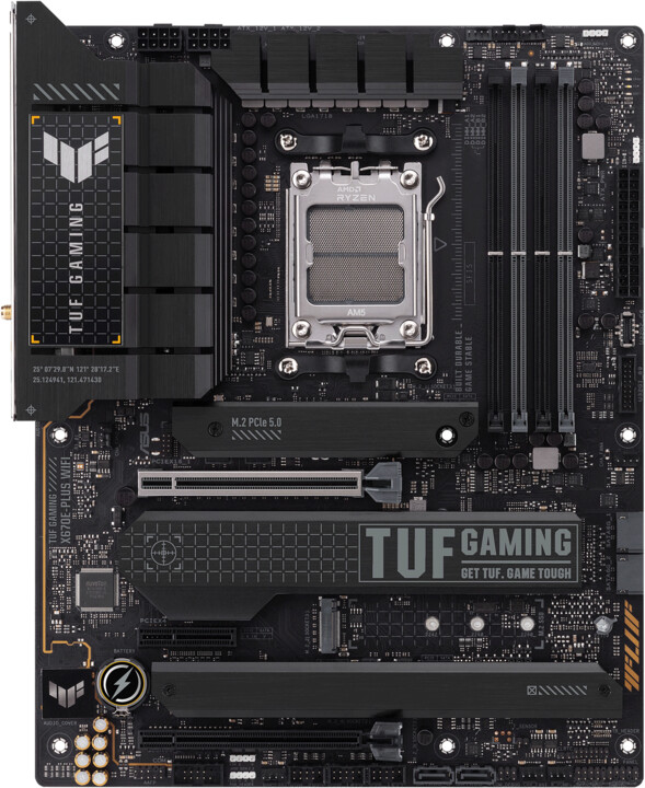 Pllakë amë ASUS TUF GAMING X670E-PLUS WIFI - AMD X670