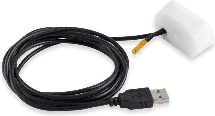Termometër PC Aqua Computer Vision, ekran OLED, lidhje USB, i bardhë