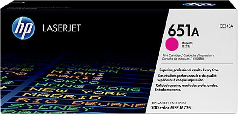 Toner HP 651A Original, magenta