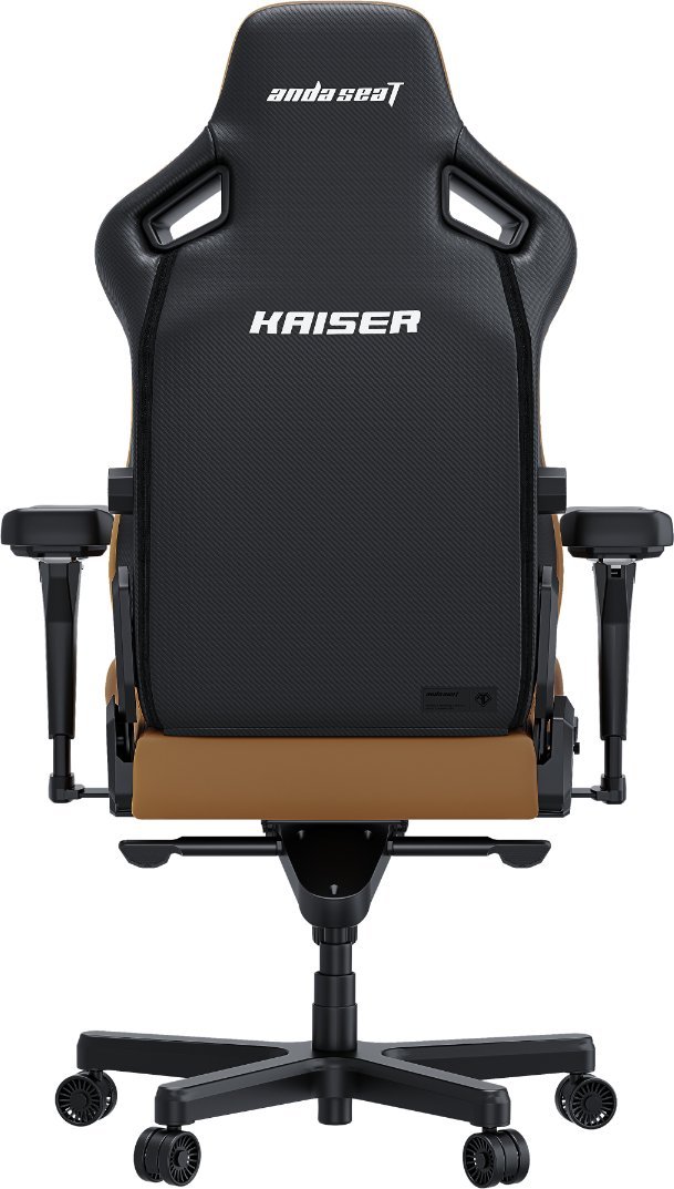 Karrige gaming AndaSeat Kaiser 4 Series L, lëkurë premium, mbështetje mesit, kafe Bentley