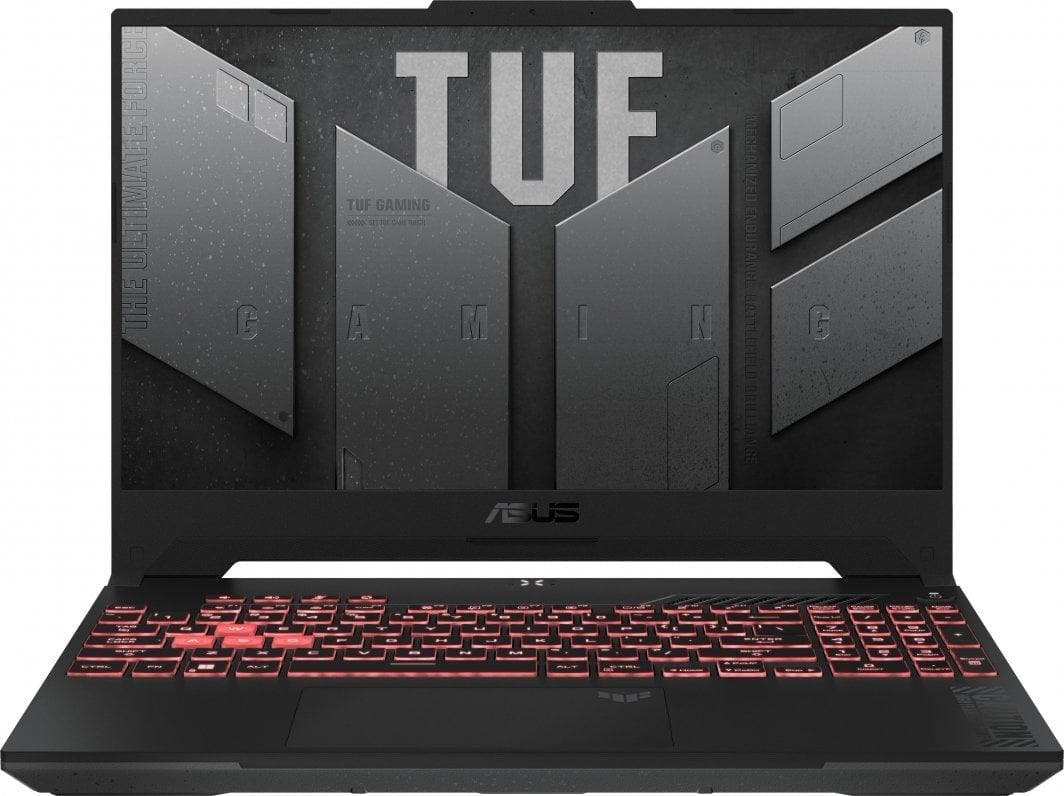 [OUTLET] Laptop ASUS TUF Gaming A15, 15.6", AMD Ryzen 5 7535HS, 16 GB RAM, 512 GB SSD, NVIDIA GeForce RTX 4060, i zi dhe i hirtë