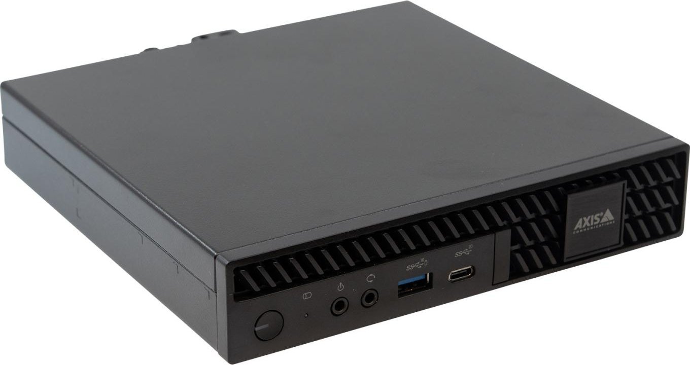 Regjistrues rrjeti video Axis 02693-003, mbështetje deri 2 monitorë 4K, i zi