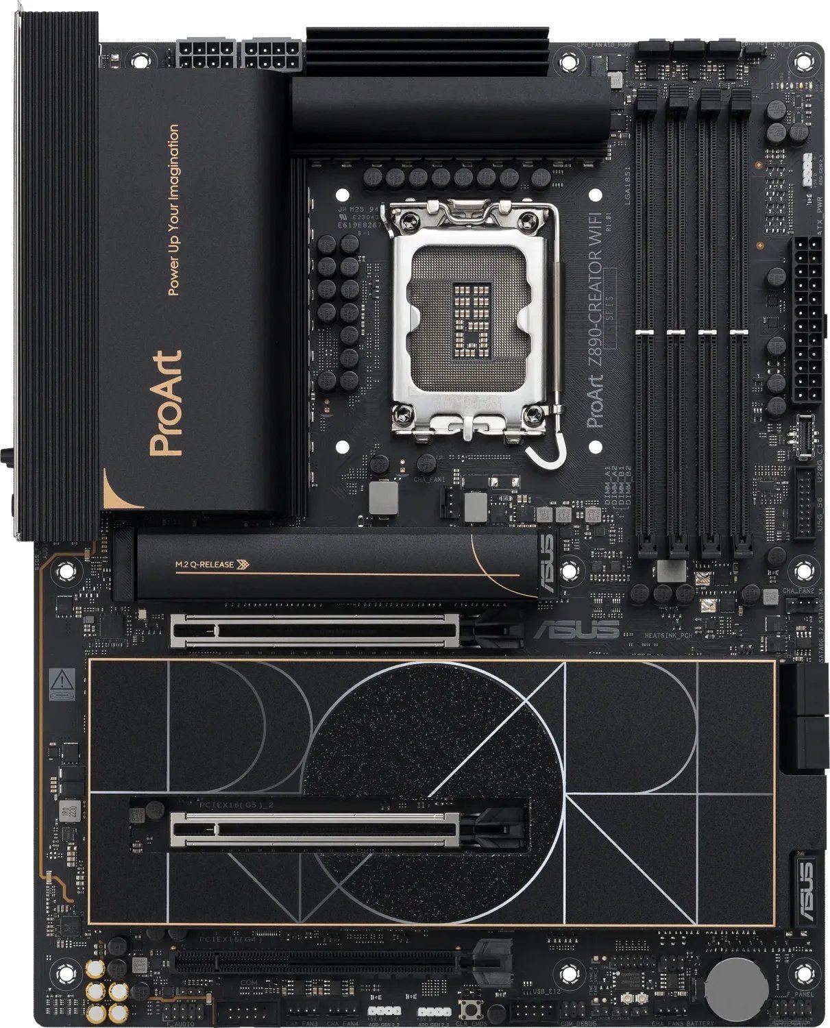 Pllakë amë ASUS ProArt Z890 Creator WiFi, Intel Z890, LGA 1851, ATX, e zezë 2
