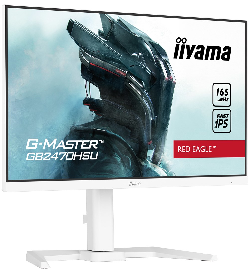 Monitor iiyama GB2470HSU-W5, 23", 1920 x 1080, Full HD, 165 Hz, i bardhë