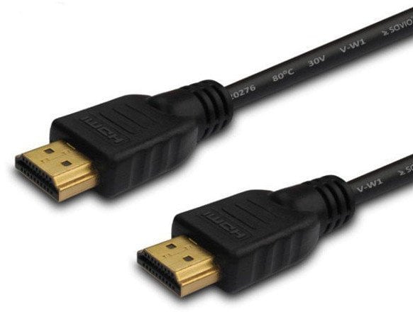 Kabllo HDMI Savio CL-195, 2m, 4K, e zezë